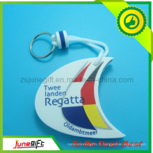 Promotionnel de haute qualité Cheap Customized Logo PVC Key Chain pour la publicité commerciale comme cadeau